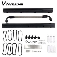Billet Fuel Rail Kit Fit Aftermarket Ls1 Ls2 Ls3 Ls6 Intake Manifold W Hardware