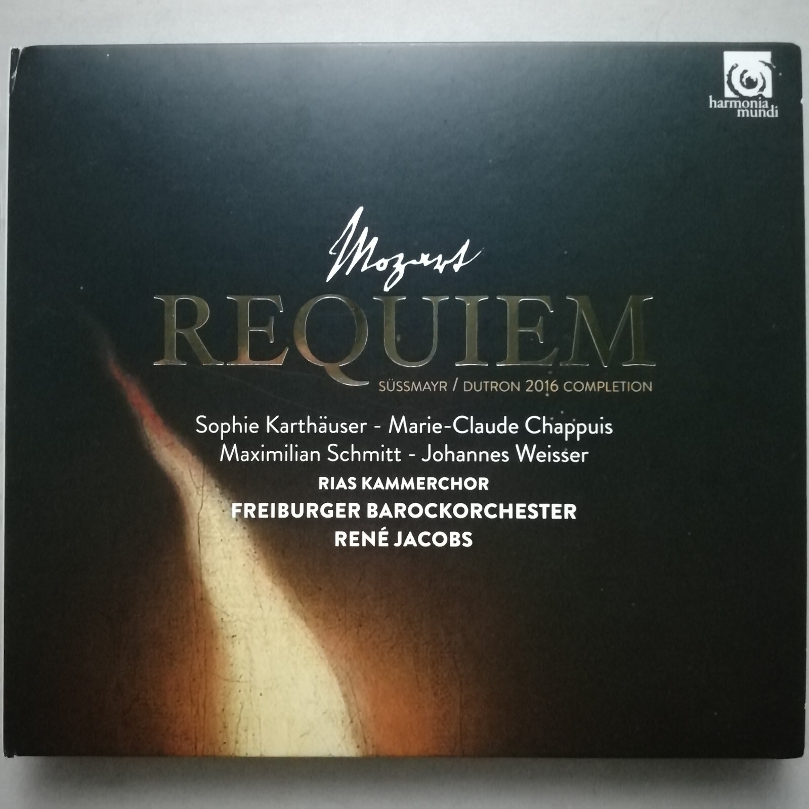 Mozart: Requiem / René Jacobs etc. / Harmonia Mundi CD HMM 902291