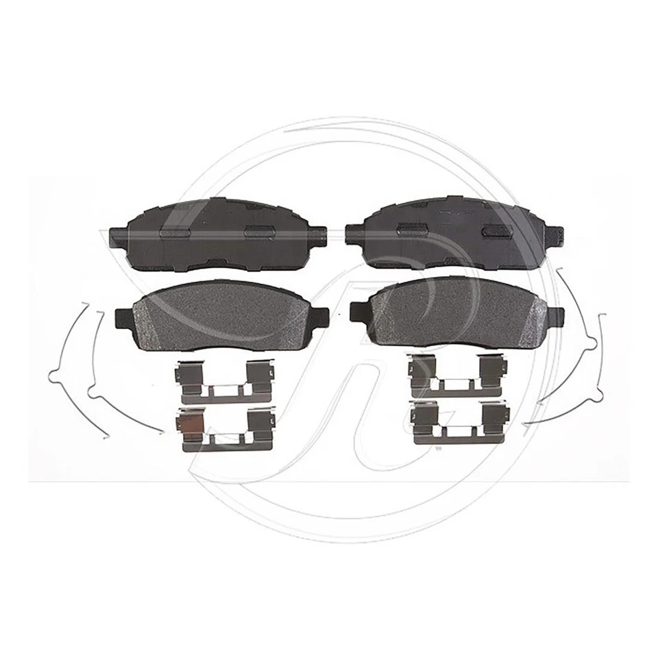 Raybestos 8 передняя задняя тормозная колодка подходит для 2008 Lincoln Mark LT 2009 Ford F-150 - Изображение 4 из 4