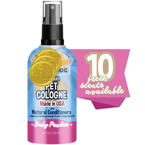 Natural Dog Cologne (Baby ) - Premium Scented Deodorizing Pet Perfume with Co...