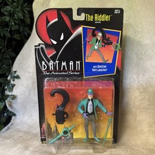 Batman The Animated Series THE RIDDLER Figure 1993 Vintage Kenner READ