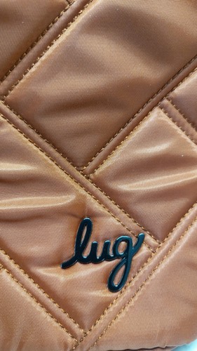 LUG Skyliner Tote carryon Bag Copper Brown Trolley Sleeve New Without Tags - Picture 2 of 18