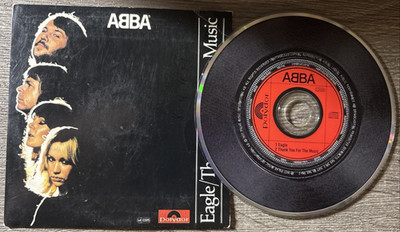 ABBA - Eagle / Thankyou For The Music : Polydor CD Single 1977