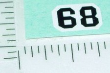 Superfast Matchbox 68 Porsche 910 Sticker SF-68A