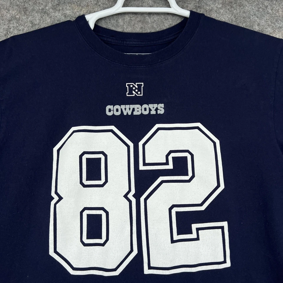 Dallas Cowboys Shirt Mens Large Blue NFL Football Jason Witten #82 Short Sleeve Foto 2 de 4