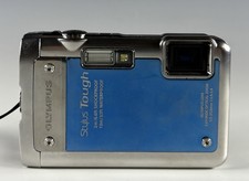 Olympus Stylus Tough-8010 14MP Digital Camera Blue Silver Waterproof Tested
