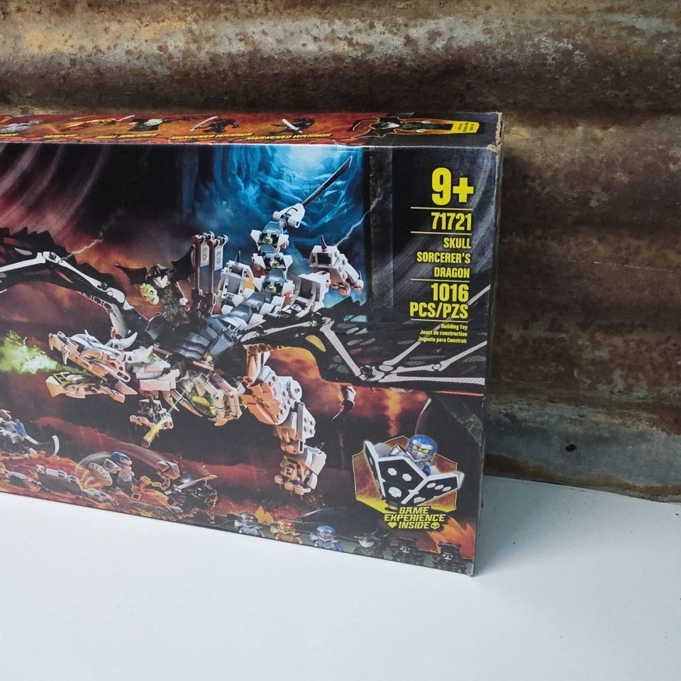 LEGO 71721, Calavera Dragón Hechicero, Ninjago, ¡RETIRADO! Sellado en caja, vendedor de Estados Unidos Foto 4 de 4