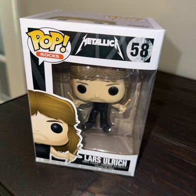 Funko Pop! Rocks Music Vinyl Figure - Metallica - Lars Ulrich #58 Vaulted