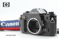  Near MINT Canon A-1 35mm SLR Black Film Camera Body From JAPAN