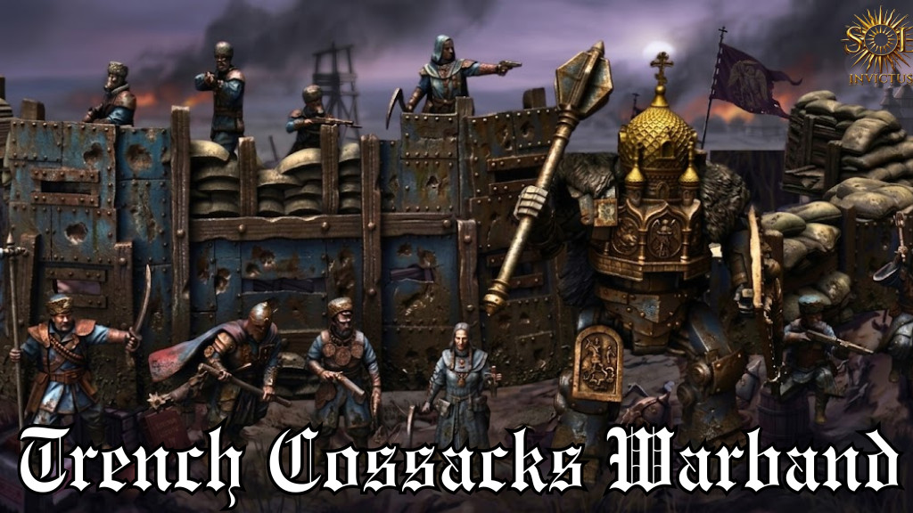 Trench Cossacks warband 32mm scale