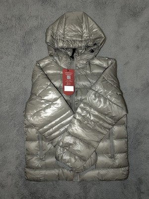 Canada Goose Daunenjacke Grau Leicht & Warm Neu mit Etikett Gr. M Top Zustand