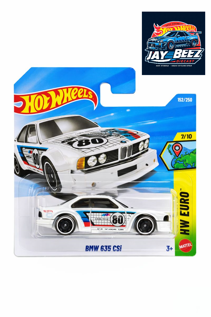 Hot Wheels 2026 NEW Case G BMW 635 CSi White SC (Promo Combine