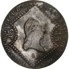 [#1288870] Austria, Franz I, 15 Kreuzer, 1807, Vienna, Silvered copper, VF, KM:2