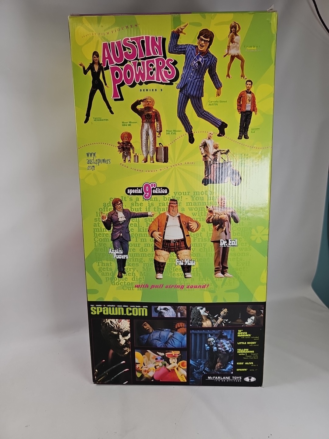 Moon Mission Mini Me 18" (Vintage Austin Powers, McFarlane) NEW