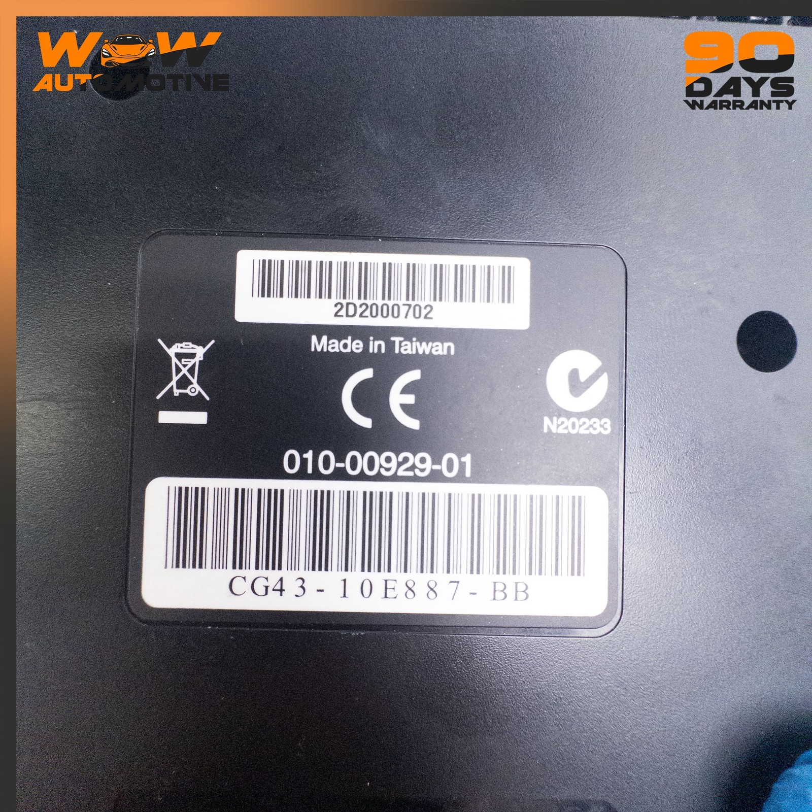 05-24 ASTON MARTIN V8 S VANTAGE NAVIGATION COMMAND MODULE UNIT CG4310E887BF OEM
