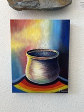 For sale original Oil Painting "Colors" size 11x14 New and only one piece of art