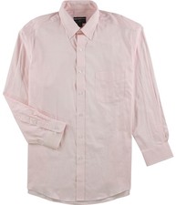 Club Room Classic-Fit Dress Shirt Pink 15" Neck 32"-33" Sleeve