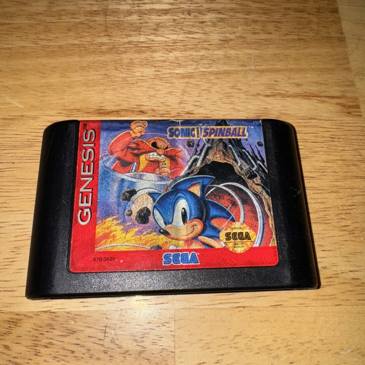 Sonic Spinball Sur Sega Game Gear (NTSC US) - Neuf Sous Blister !