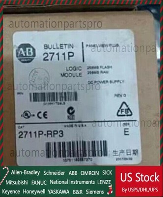 AB 2711P-RP3 2711PRP3 Free Fast Shipping New Allen Bradley