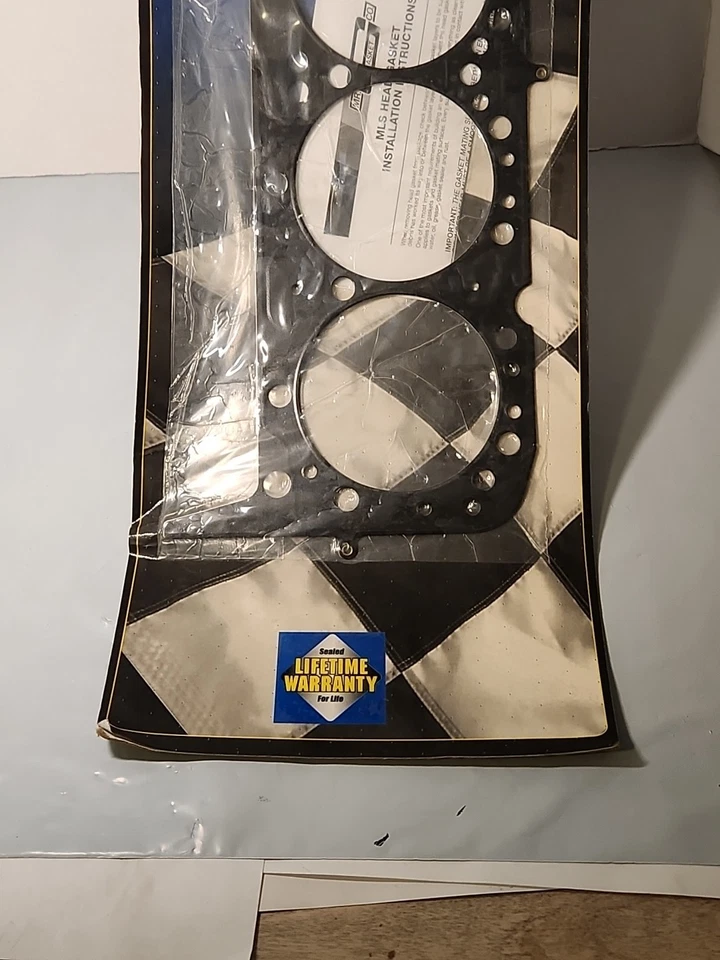 Junta de cabeza de acero en relieve Mr Gasket para Chevrolet GMC 1957-91 parte 3129G Foto 3 de 4