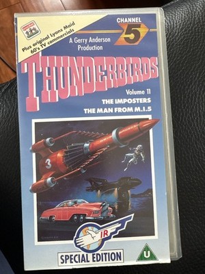 Thunderbirds Volume II VHS Special Edition | Gerry Anderson | Channel 5 | Retro