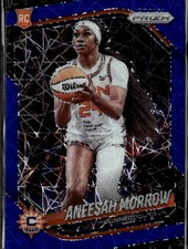 2025 Panini Prizm WNBA Blue Velocity Prizms Aneesah Morrow #79 | Connecticut Sun