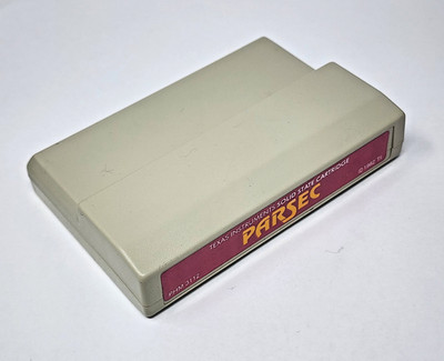 Texas Instruments Parsec Game Cartridge 1982 Untested