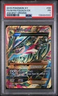 2015 POKEMON XY ANCIENT ORIGINS #98 FULL ART/M RAYQUAZA EX PSA 1