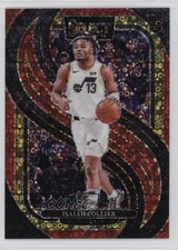 2024 Panini Select Premier Level Red Disco Prizm 18/49 Isaiah Collier Rookie RC