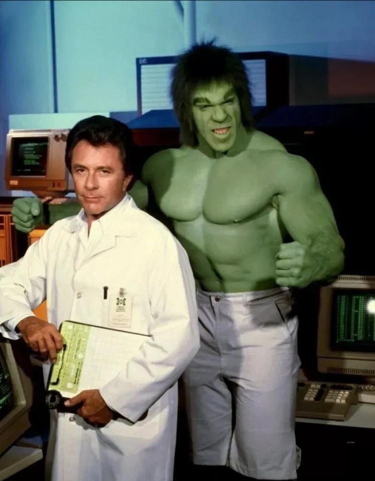 Incredible Hulk Tv Lou Ferrigno Bill Bixby 8x10 PHOTO PRINT | eBay