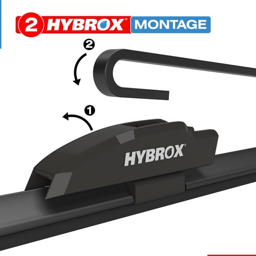 Tergicristallo HYBROX FRONT per Toyota - Prius Plus (2011-2021) - Foto 3 di 9