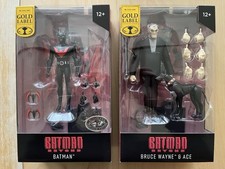 McFarlane Toys DC Multiverse Bruce Wayne & Ace Batman Beyond Gold Label VHTF