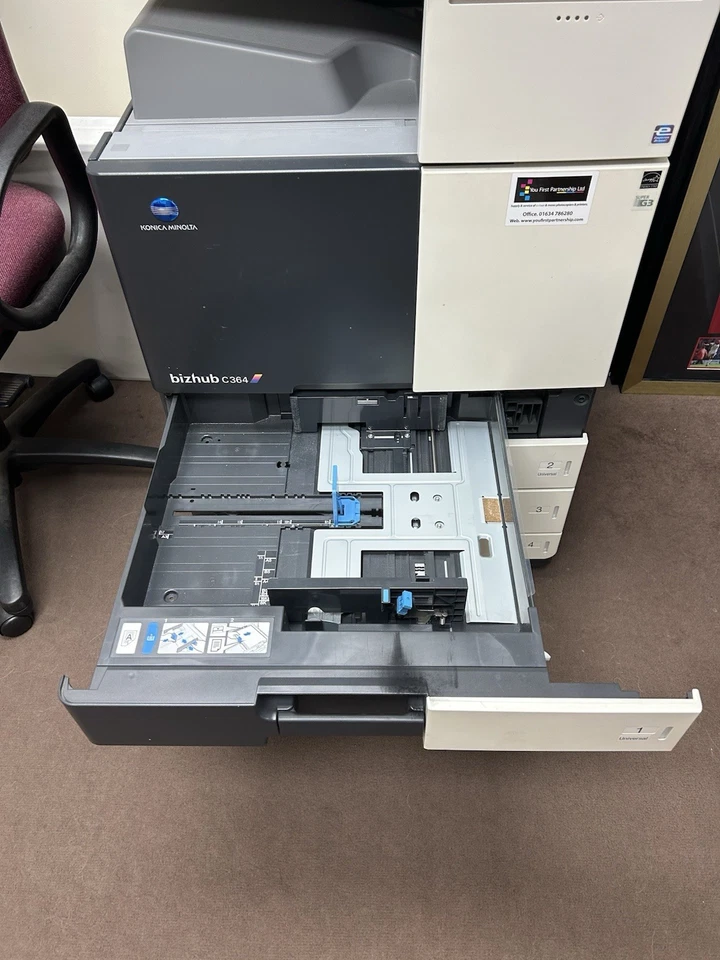Konica Minolta Bizhub C364 Multifunction Copier/Printer/Scanner. For sale - Image 4 of 4