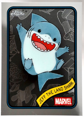 2025 Topps Chrome Marvel Jeff the Land Shark #156 Base Card Character