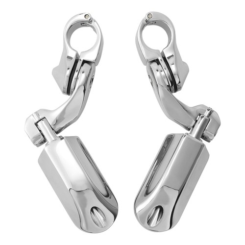 1.25" 1 1/4" Highway Foot Peg Fit For Harley Touring Road King Street Glide 32mm - Picture 8 of 13