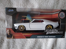Jada Fast & Furious Roman’s Ford Mustang 1:32 Die Cast Model Car Collectible