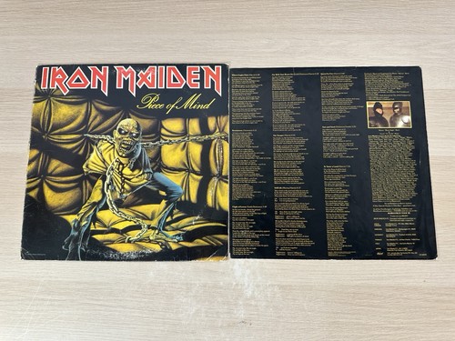 Iron Maiden: Piece Of Mind 1983 EMI USA Cover & Inner Sleeves ONLY!! NO VINYL!!!