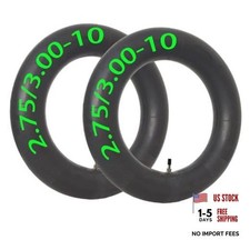 2-Pcs 2.75/3.00-10 Inner Tube 3.00-10 2.50x10 80/100-10 2.75-10 Dirt Bike