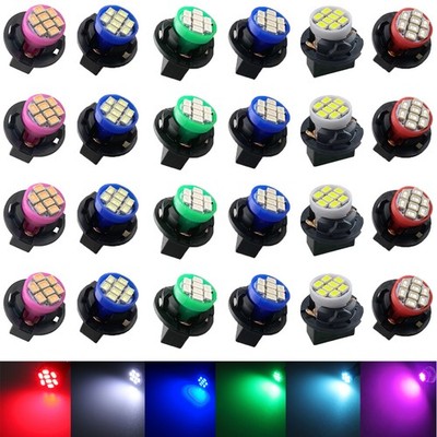 24X T10 194 168 LED Dash Lights Bright Instrument Gauge Cluster Bulbs Dashboard
