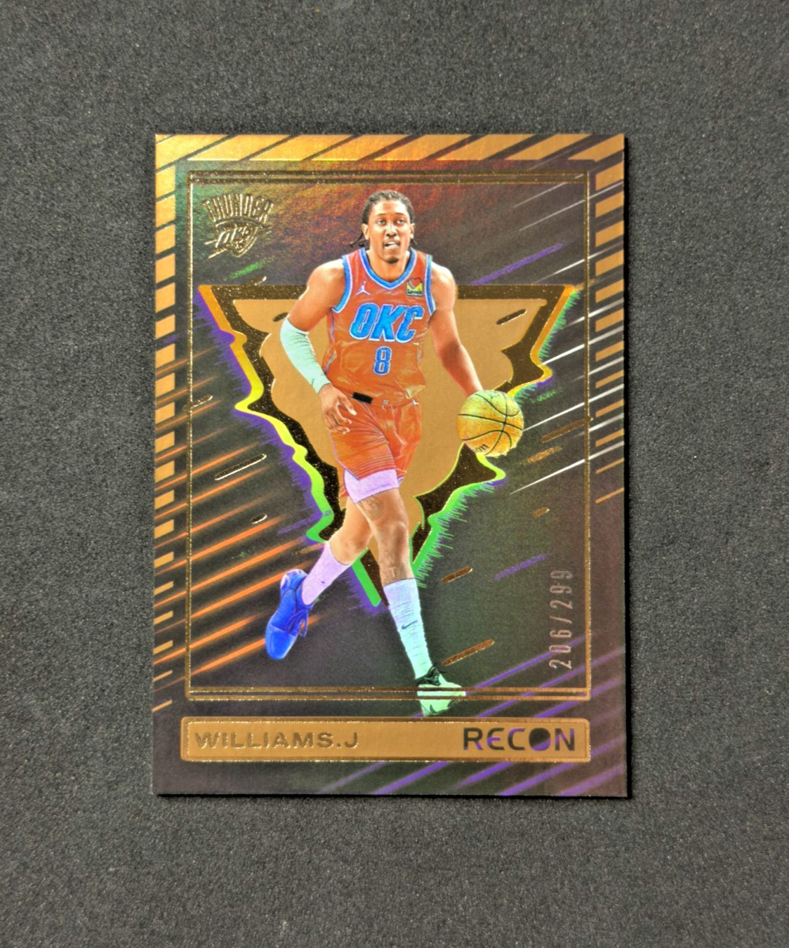 2023-24 Panini Recon Jalen Williams #83 Holo Bronze /299 OKC Thunder