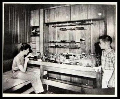 Model Train Layout Table Folds Up 1968 How-To Build PLANS Dream Bedroom