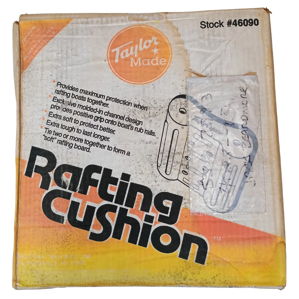 全新 (15 英寸 x 15 英寸)白色泰勒制作漂流垫 *mocinc.1982 * — 第 2/4 张图片