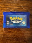 Pokémon Sapphire Version (Game Boy Advance, 2002) Tested Authentic Original