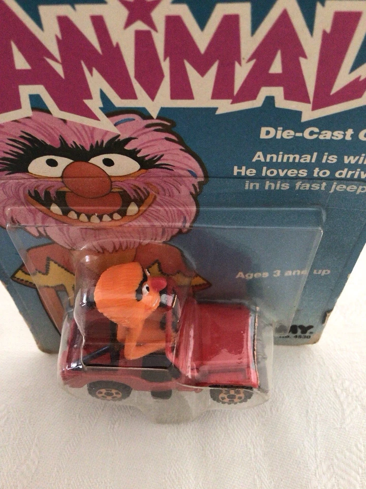 TOMY ANIMAL Muppet In His Jeep on Card 1983 Japan - Image 2 of 4