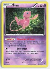 Mew Holofoil 29/124 XY - Fates Collide Holo Rare on eBay