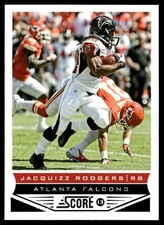 2013 Score Jacquizz Rodgers Atlanta Falcons #11