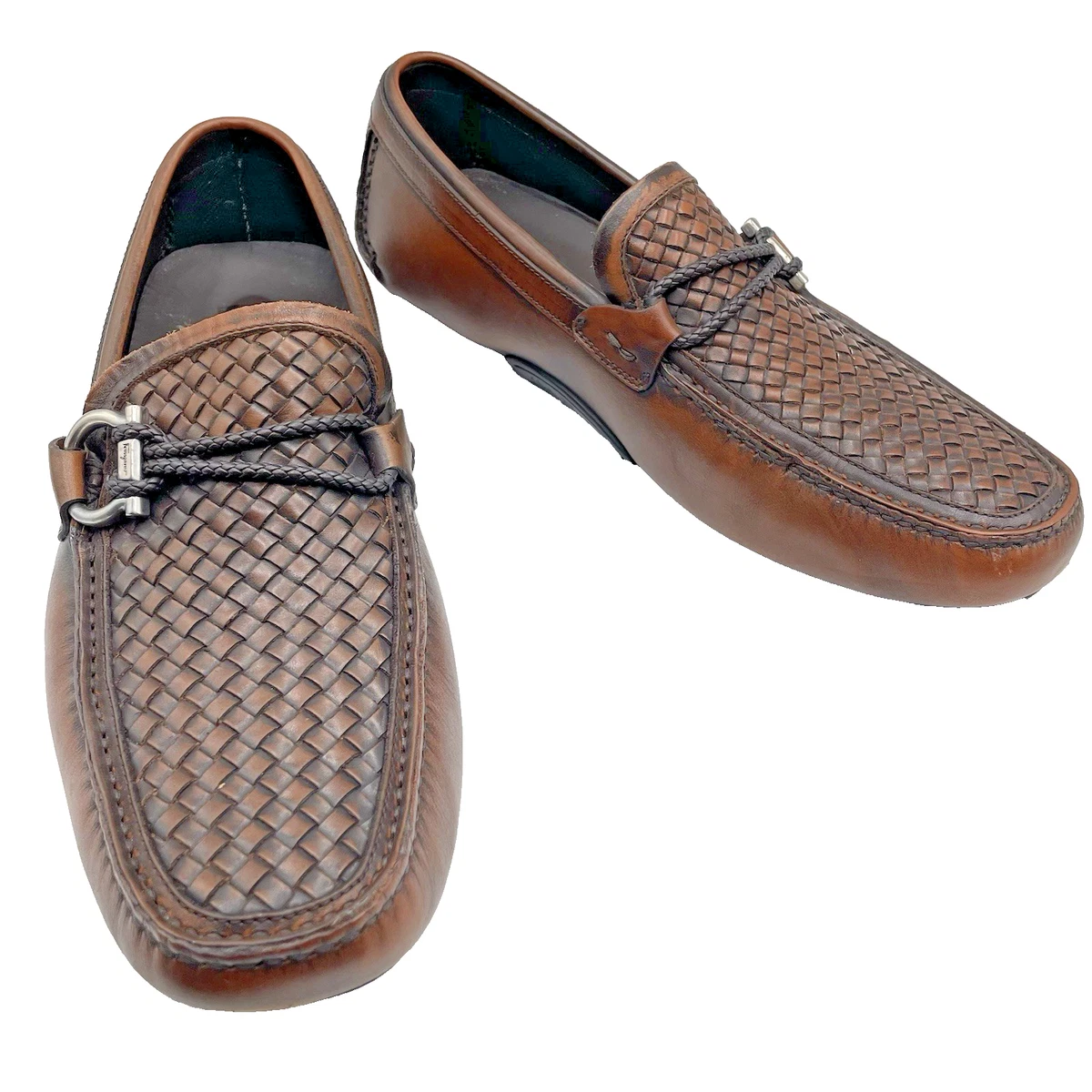 Salvatore Ferragamo Loafer Brown Casual Shoes for Men | eBay display picture 1