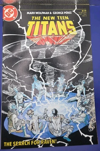 The New Teen Titans #2 1985 DC Comics