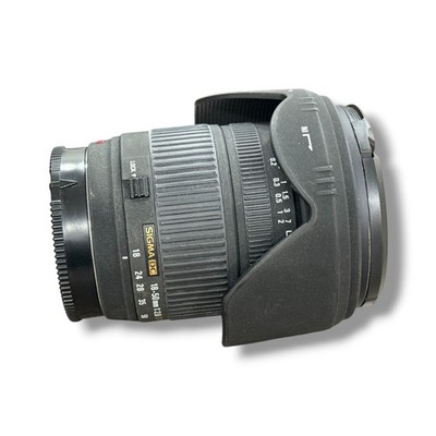 Sigma 18-50mm f/2.8 EX DC Macro Lens w/ Hood & UV Filter Nikon F