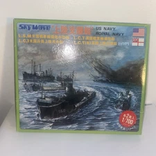 SkyWave #SW-600 8 US Navy “Roiyal” Royal LSM LCI LCT LCT(R) 1:700 Model Kit MIOB